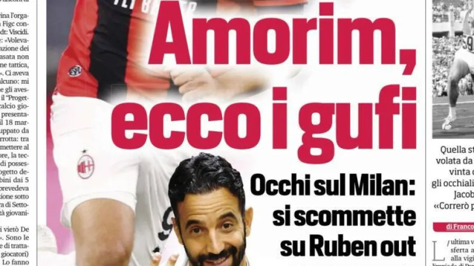 Lá fora: Amorim com futuro em jogo e Bernardo Silva já impressiona